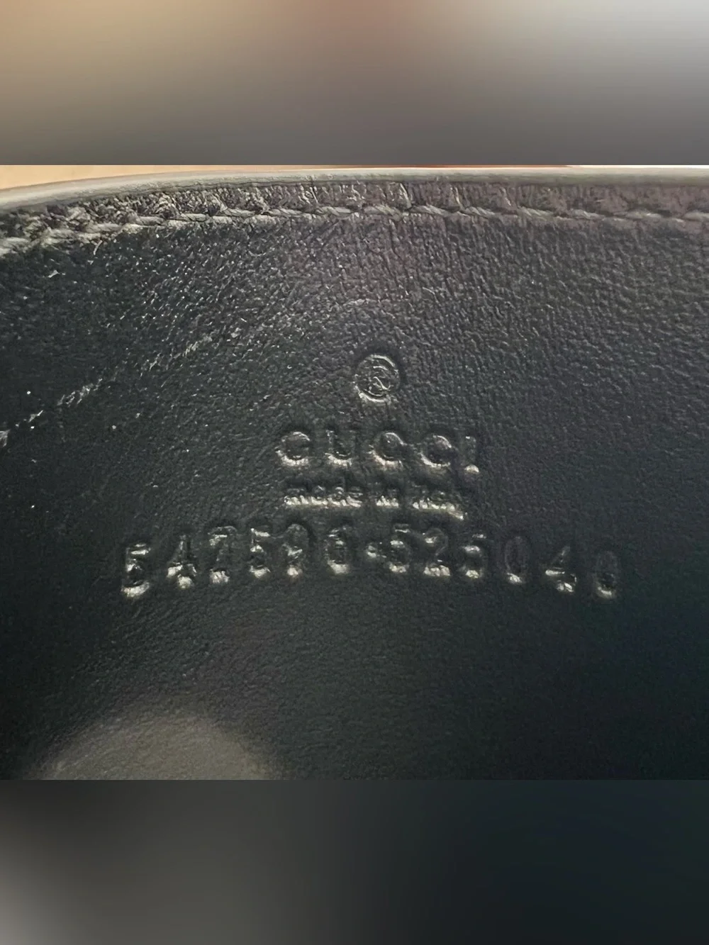 Gucci authentic unused